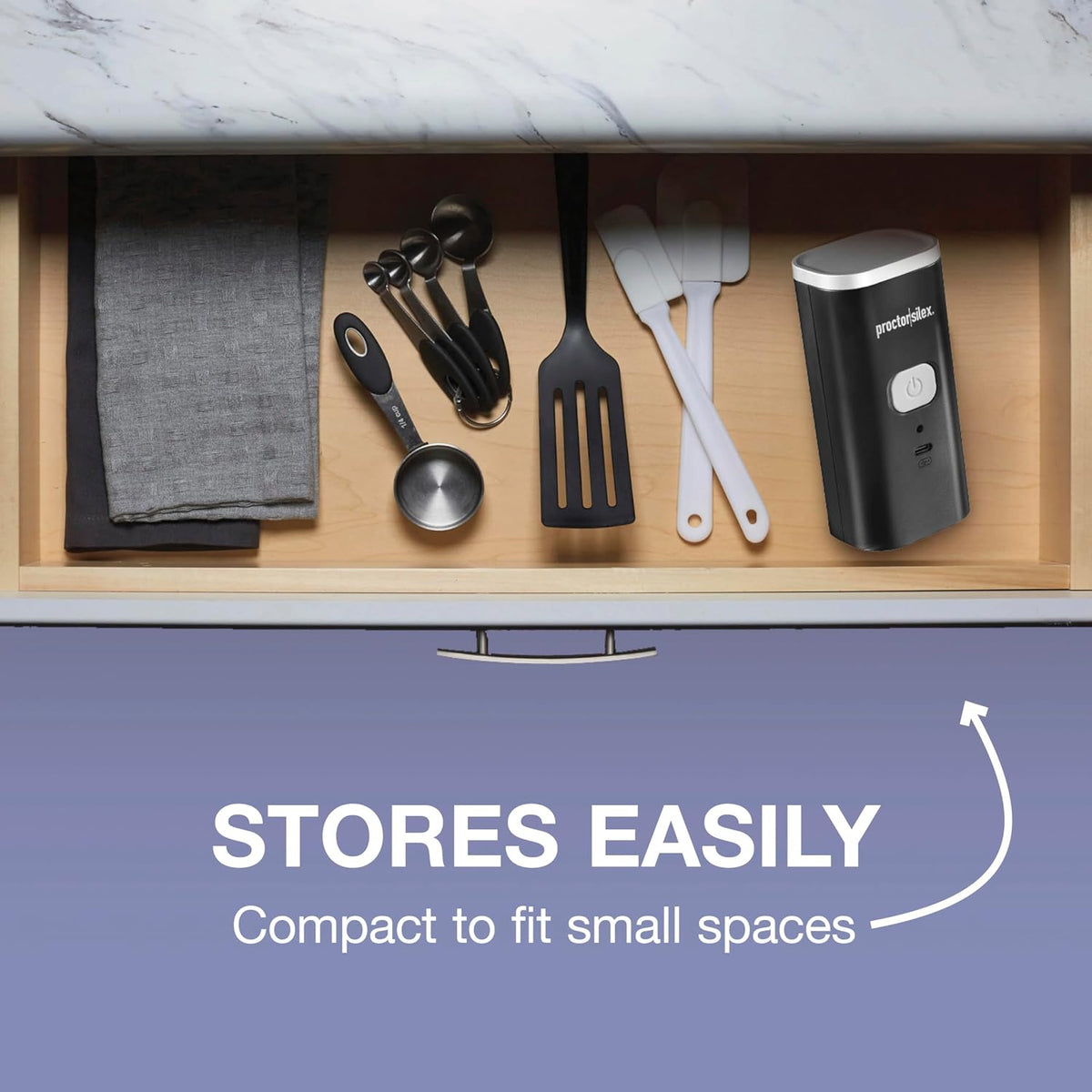 Hands-Free Cordless USB Rechargeable Electric Can Opener