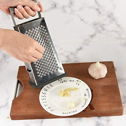 Vertical Stainless Steel Grating Four-sided Boxed Grater For Cucumbers, Carrots And Cheese, Grater, Melon, Planing, Potato, Planer, Non-slip Handle, Peeler