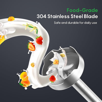 Immersion Blender Handheld, 4-In-1 Hand Blender with 12-Speeds & Turbo Mode