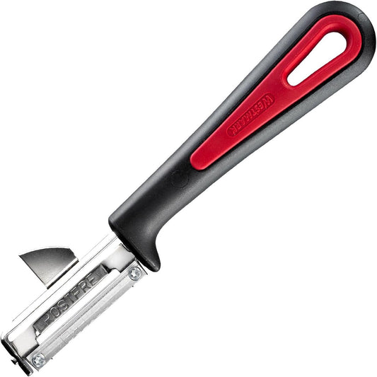 Germany Stainless Steel Swivel Vegetable Peeler (Red/Black)