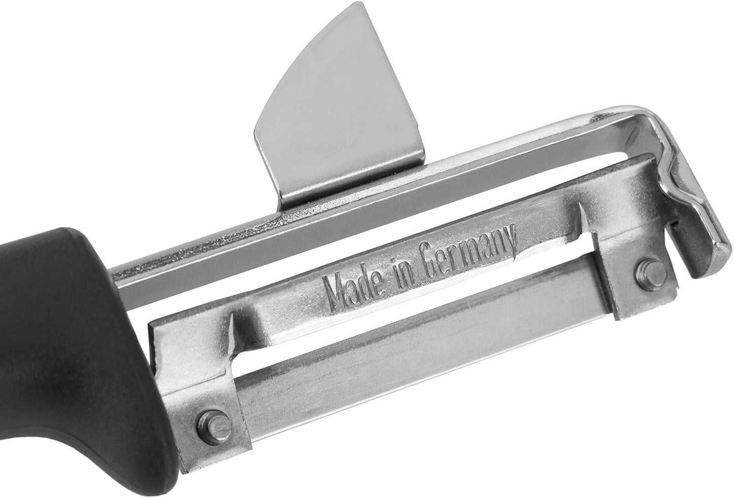 Germany Stainless Steel Swivel Vegetable Peeler (Red/Black)