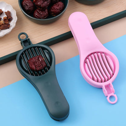 Cherry Pitter Slicer, Stainless Steel PP Fruit Core Remover