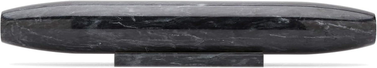 Fox Run French Marble Rolling Pin with Base, White, 3" x 12" x 3" Roller