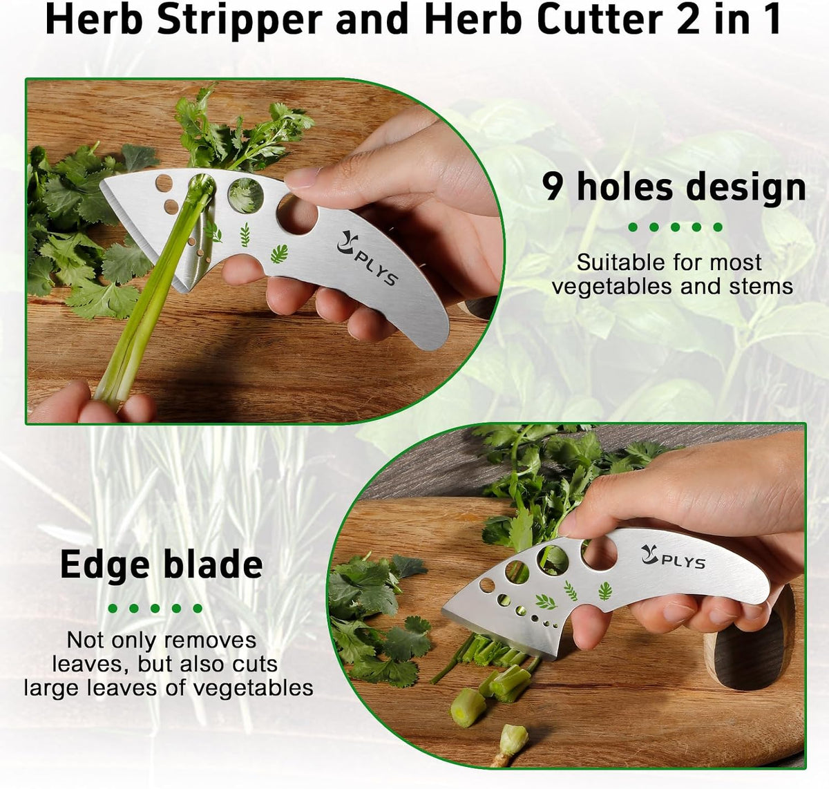Plys Herb Stripper Tool for Basil,Parsley,Rosemary, Kitchen Gadgets 2026