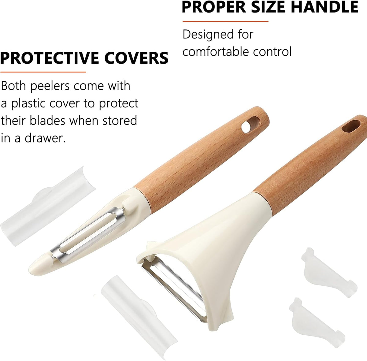 Potato Peelers Stainless Steel Swivel Peelers Y-Shaped and I-Shaped Peeler