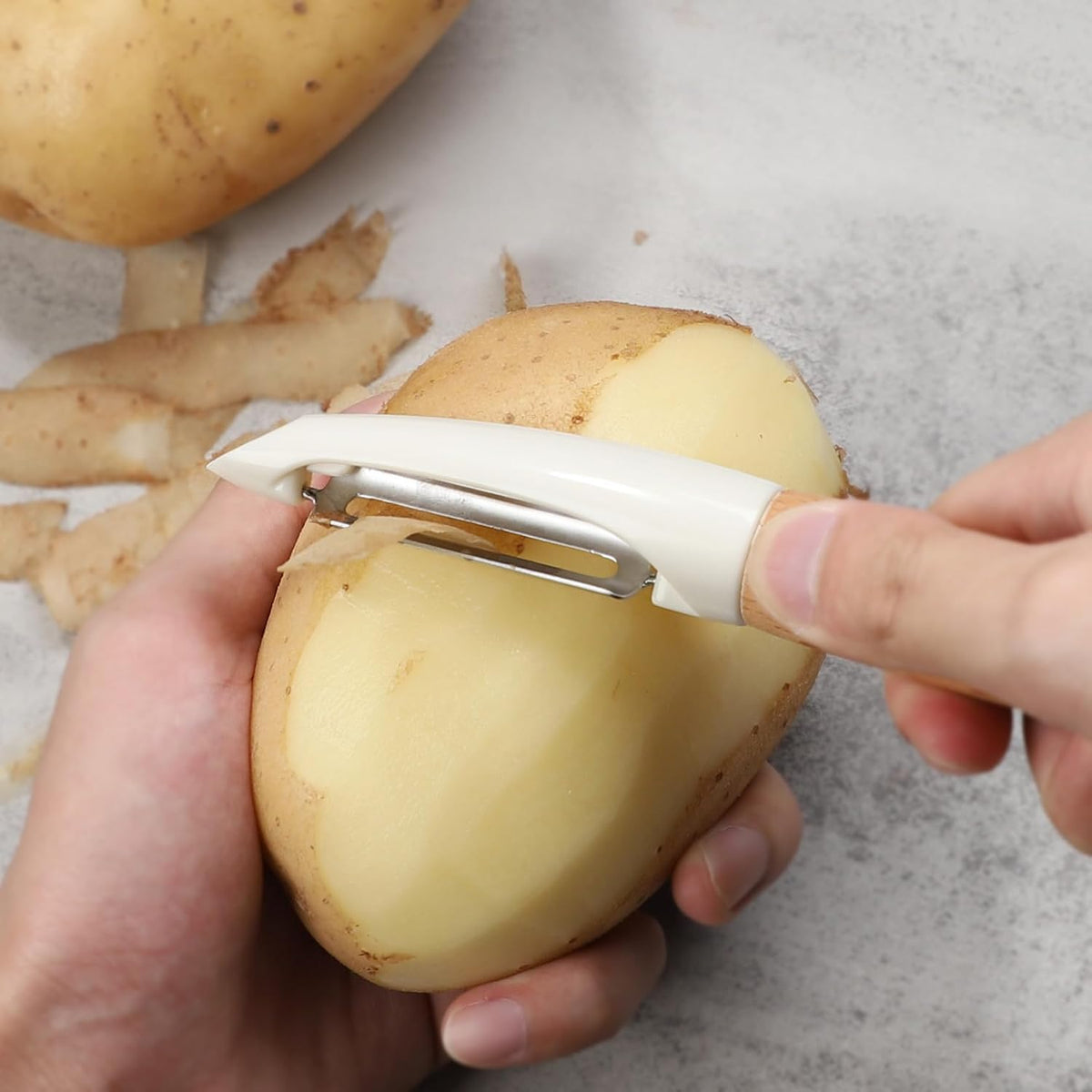 Potato Peelers Stainless Steel Swivel Peelers Y-Shaped and I-Shaped Peeler