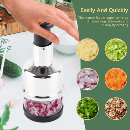Vegetable Chopper, Food Chopper Hand Food Chopper Onion Chopper