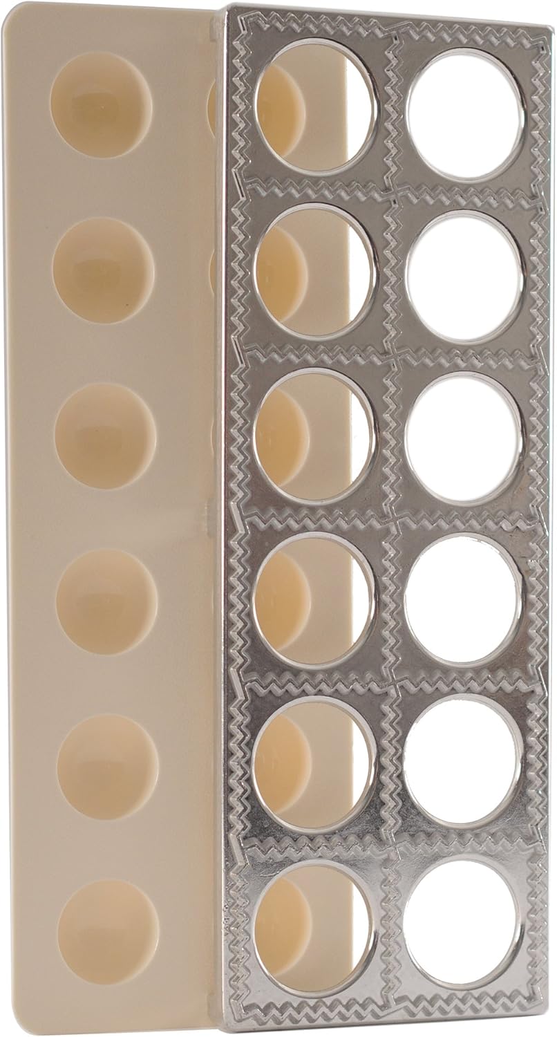 Ravioli Maker With Press 12 Inches, Metallic