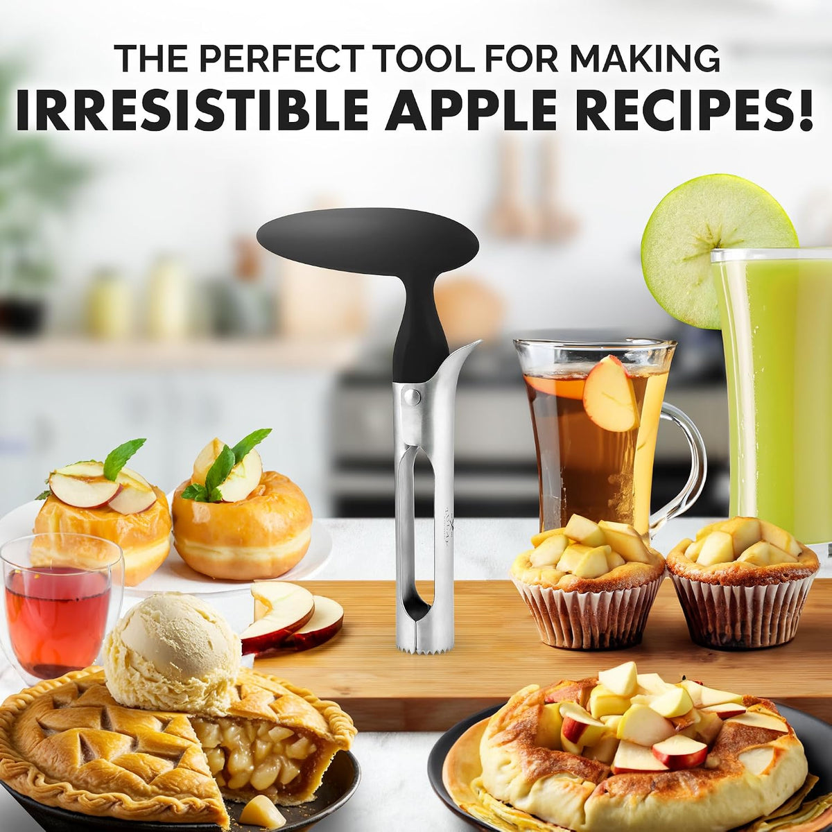 Stainless Steel Pineapple Corer, Slicer & Eye Peeler