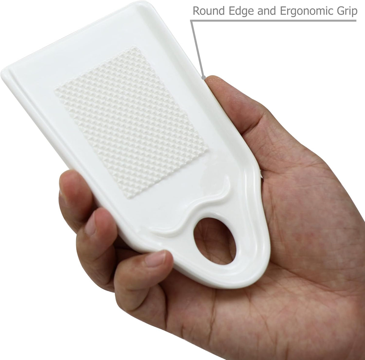 Porcelain Grater Plate Grinding Dish, Cooking Preparation Tool