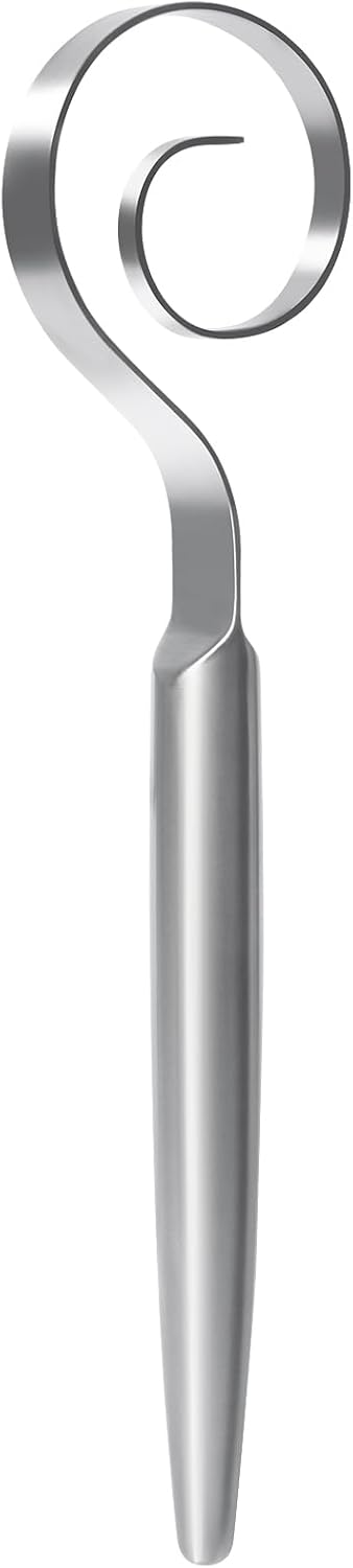 Seamless Dough Whisk, 18/10 Stainless Steel, 9-Inch Danish Dough Whisk