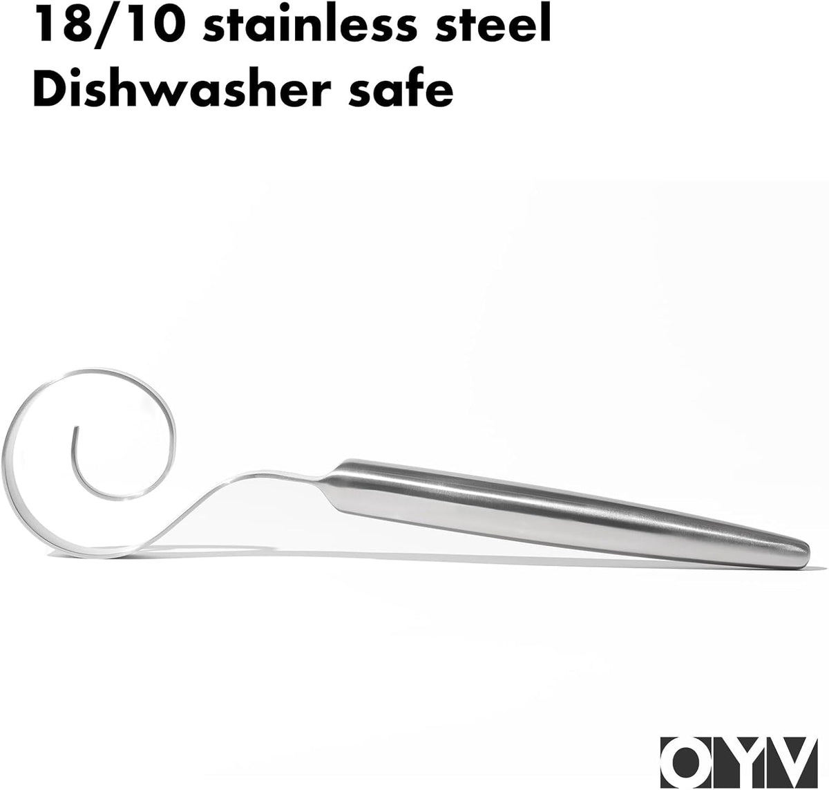 Seamless Dough Whisk, 18/10 Stainless Steel, 9-Inch Danish Dough Whisk