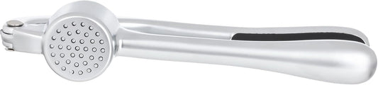 Premium Garlic Press, Stainless Steel, Garlic Mincer, Professional Heavy Duty, Soft-Handled, Crush Garlic Cloves, Ginger