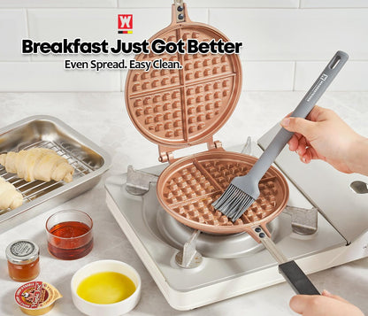 Dark Gray Cooking Brush: Heat Resistant Food Grade Silicone, Non-stick Cookware Safe, Silicone Pastry & basting Brush, Flexible Bristle Design (10.63inch x 1.97inch)