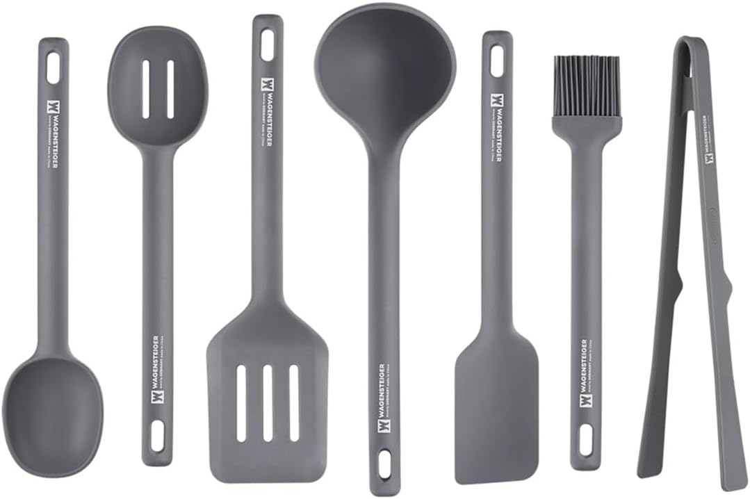 Dark Gray Cooking Brush: Heat Resistant Food Grade Silicone, Non-stick Cookware Safe, Silicone Pastry & basting Brush, Flexible Bristle Design (10.63inch x 1.97inch)