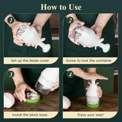 Vegetable Chopper, Manual Food Chopper