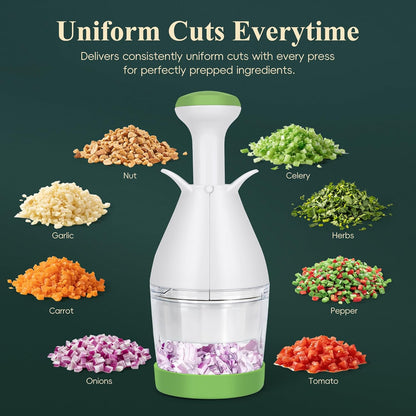 Vegetable Chopper, Manual Food Chopper
