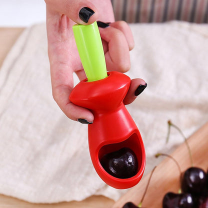 Cherry Pitter Tool Strawberry Core Remover Strawberry Huller Olive Pitter Tool Cherry Corer Fruit Core Remover for Make Dishes, Cherries Pie,Cocktail Cherries