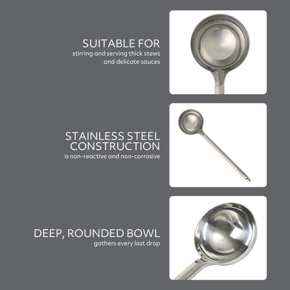 Kitchen Essential Steelhaus Stainless Steel Soup Ladle