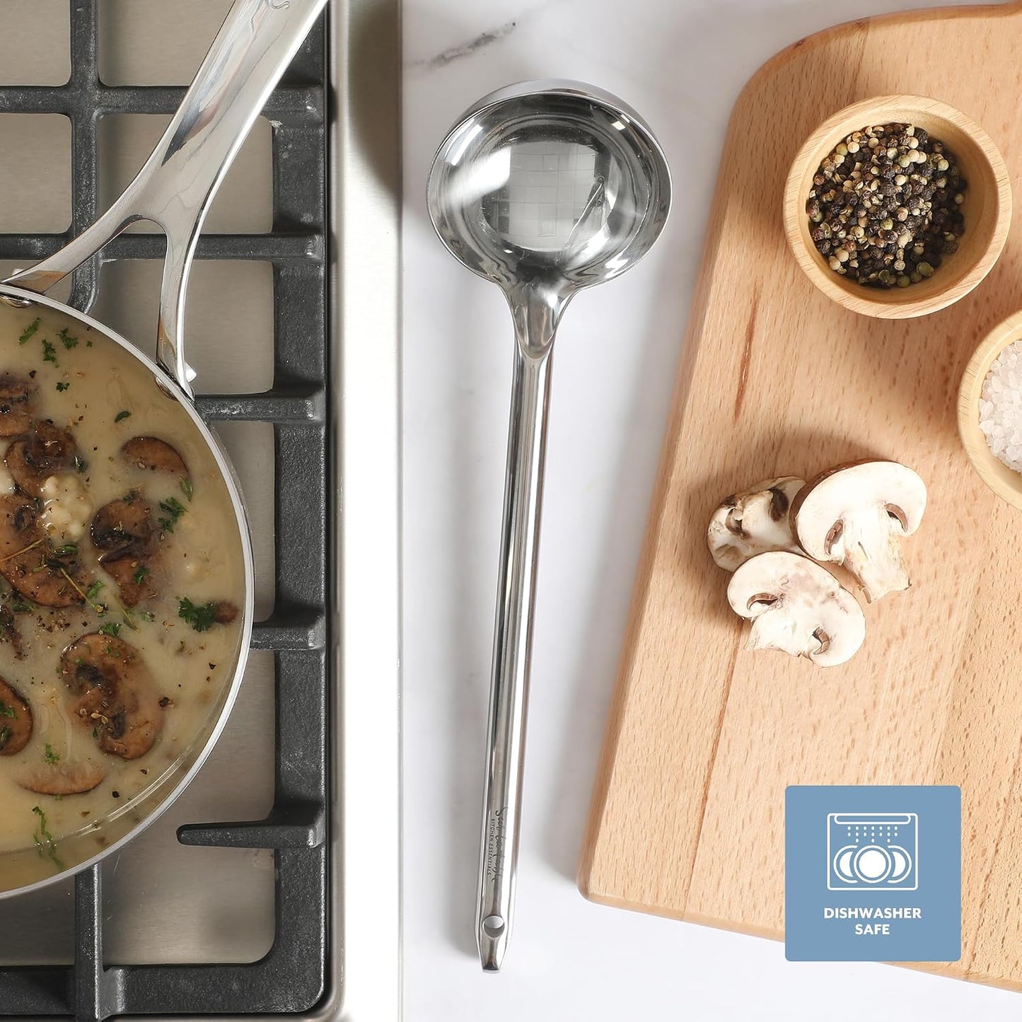 Kitchen Essential Steelhaus Stainless Steel Soup Ladle