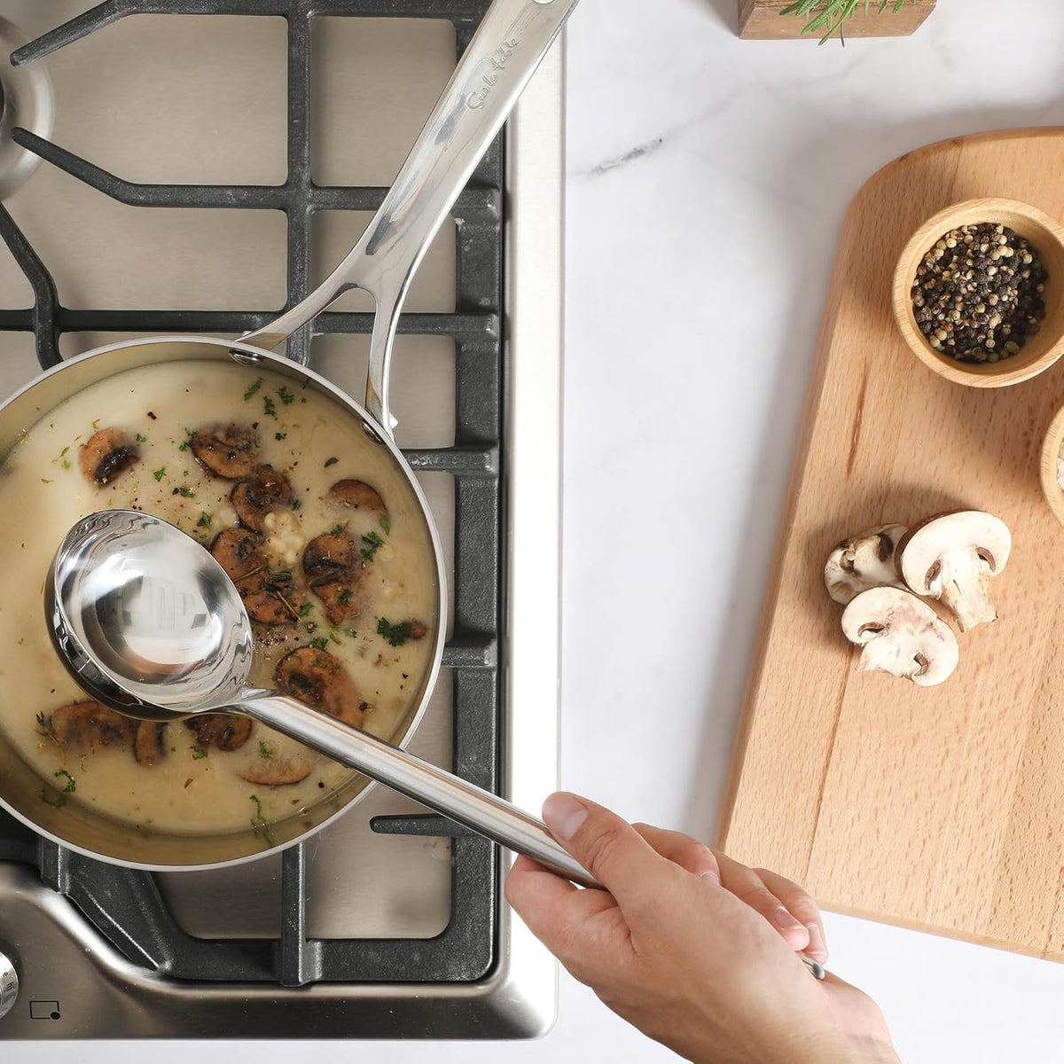 Kitchen Essential Steelhaus Stainless Steel Soup Ladle