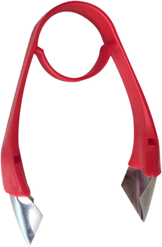 Stainless Steel Strawberry Huller Bright Fruit Stem Remover Tool for Strawberry Tomato and Cherry Precision Kitchen Gadget for Removal