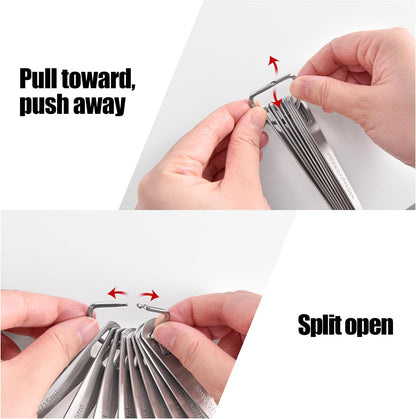 18/8 Stainless Steel Measuring Spoons with Engraved Metric (Set of 5) | Heavy Duty Teaspoons Tablespoons with US Measurements, Metal Measure Spoon for Dry and Liquid Ingredients, Dishwasher Safe