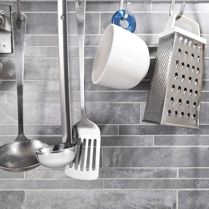 Stainless Steel Ladle Soup Handle Ladle with Pouring Rim for Kitchen Cooking Soup Sauce