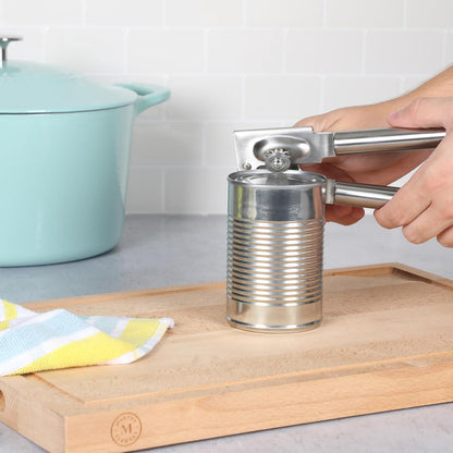 Sprucedale Stainless Steel Heavy Duty Can Opener – Durable and Easy-to-Use Manual Kitchen Tool for Effortless Opening