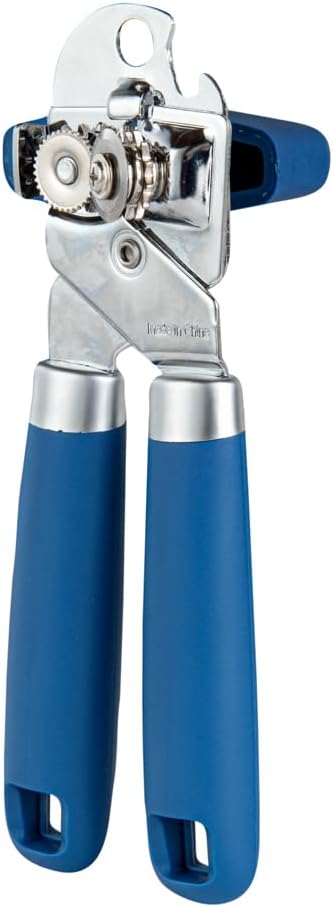Can Opener 1 Pack 7.64 x 1.94 x 2.13 Inches Stainless Steel Rust Proof Manual With Built-In Bottle Opener and Ergonomic Handle