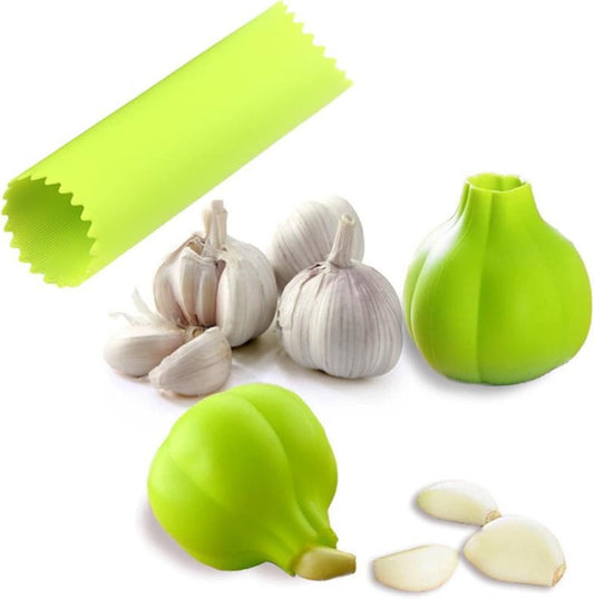 Peelers Garlic Peeler Household Roller Stripper Silicone Peeling Tube Creative Kitchen