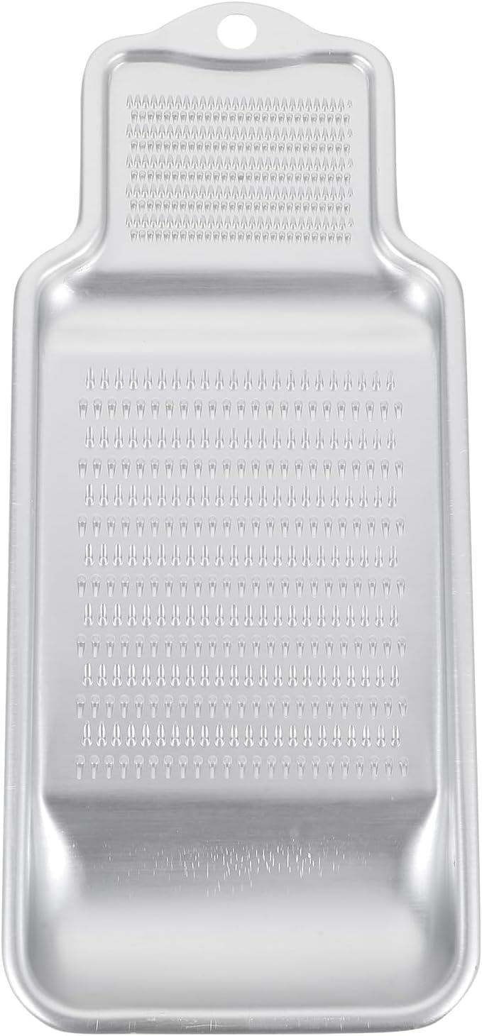 Cheese Grater and Veggie Slicer Garlic Ginger Zester Handheld Food Grater Portable Vegetable with Hanging Hole for Fruits Potatoes 8.74 in