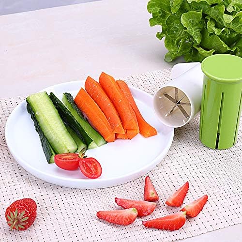 Carrot Cutter,Fruit Cutters,Grape Cutters Grape Slicer Honey Dispenser Potatoes Strawberry Slicer Vegetable Slicer For Kids Apple Slicer Multifunctional And Practical Fruit And Vegetable Kitchen Tools