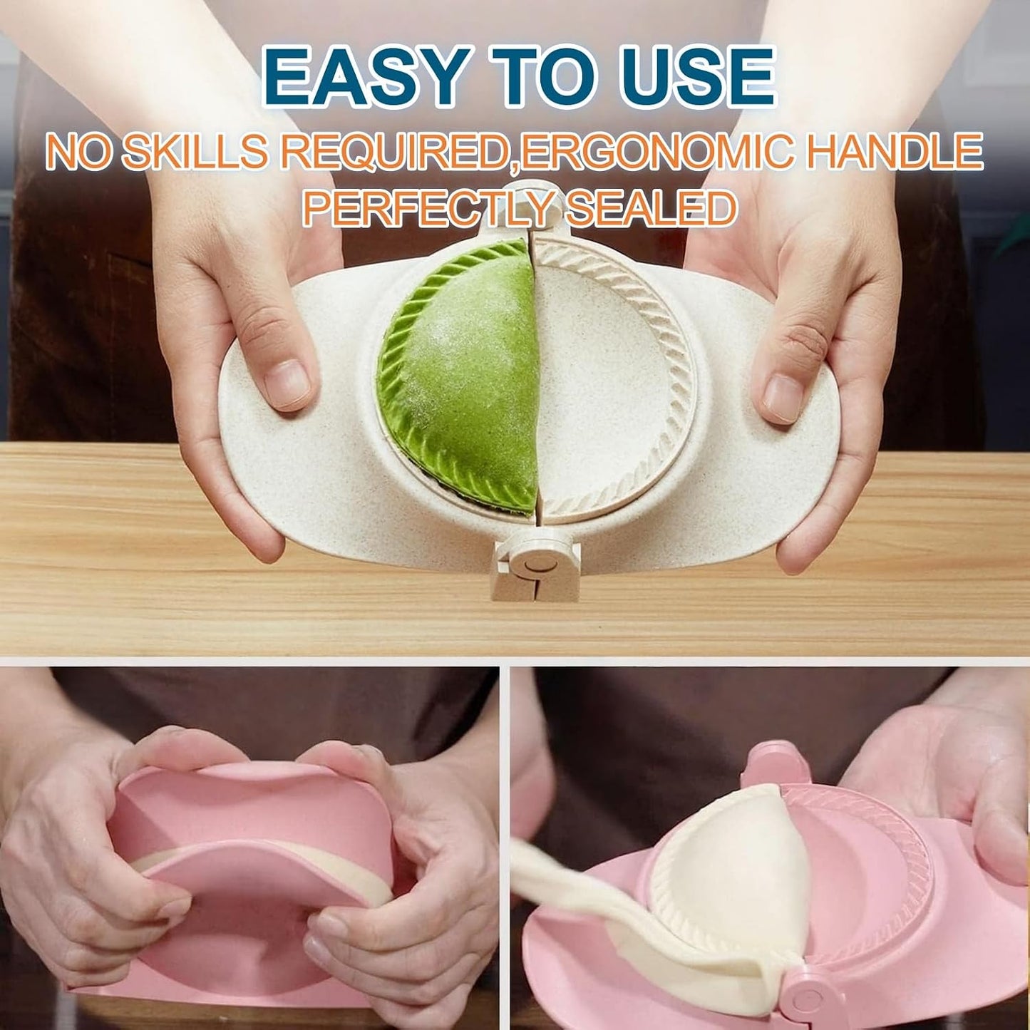 Dumpling & Pastry Molds Easy DIY Making Tool Household Kitchen Accessory for Homemade Cooking