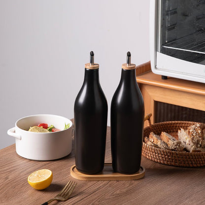 Sweejar 18 Oz Oil Dispenser for Kitchen with Gravity Spout, Ceramic Olive Oil Dispenser Bottle, Relief Opaque Vinegar Container for Evoo, Vinegar, Soy Sauce, Pack of 1(White, Gold Spout)