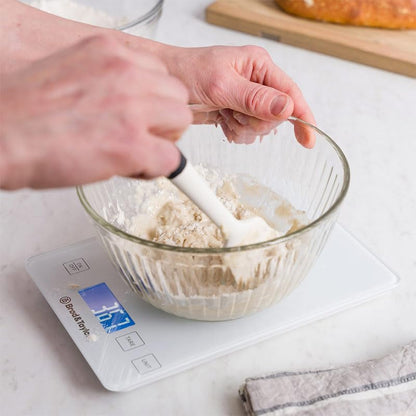High Capacity Baking & Kitchen Scale (Weighs up to 33lbs/15kg of Ingredients), 1-Gram Precision, Five Unit Options, 5-Minute Display, Batteries Included