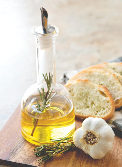 Fox Run Olive Oil Sprayer Bottle, 7" x 1.5" Stainless Steel Oil Mister