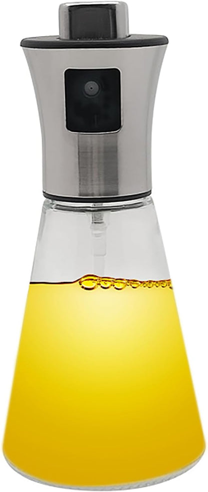 Fox Run Olive Oil Sprayer Bottle, 7" x 1.5" Stainless Steel Oil Mister