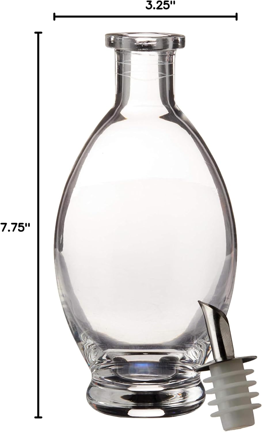 Fox Run Olive Oil Sprayer Bottle, 7" x 1.5" Stainless Steel Oil Mister