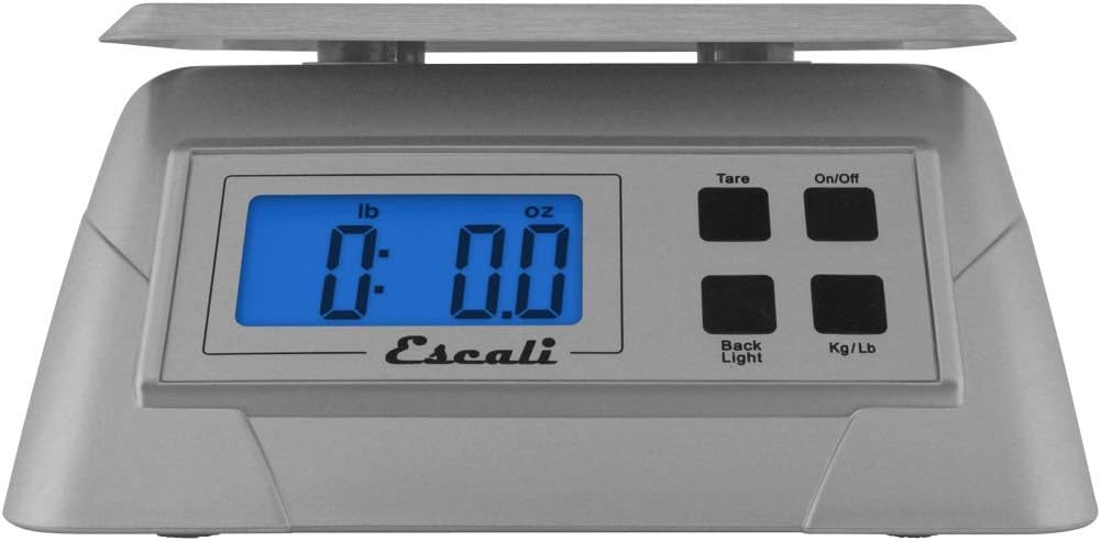 Alimento 136DK Digital Kitchen Scale, Elite Food Measuring to The Gram with Removable Stainless Steel Platform and LCD Display, Baking and Cooking Made Simple