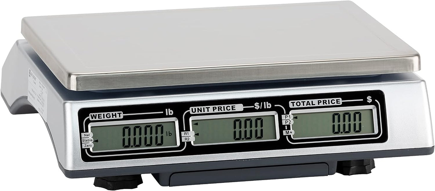 Alimento 136DK Digital Kitchen Scale, Elite Food Measuring to The Gram with Removable Stainless Steel Platform and LCD Display, Baking and Cooking Made Simple