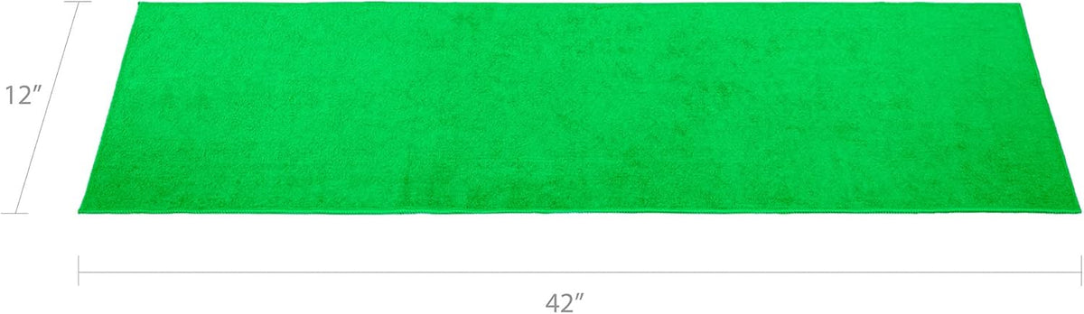 Microfiber Lettuce Wrap Towels, Ultra Absorbent Terry Weave Vegetable Drying Cloths, Reusable Kitchen Towels for Greens, Herbs, Produce, Space-Saving Alternative,12" x 42", Green, 2-Pack