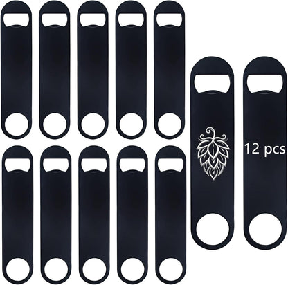 10 Pcs Sublimation Blank Bottle Opener,White Stainless Steel Beer Opener,Credit Card Size, 2.09x3.35 Inch,Perfect Presents for Christmas,Wedding, Father's Day,Suitable for Bar,Kitchen, Restaurant