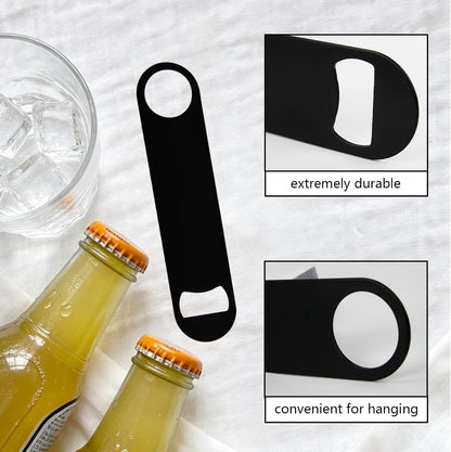 10 Pcs Sublimation Blank Bottle Opener,White Stainless Steel Beer Opener,Credit Card Size, 2.09x3.35 Inch,Perfect Presents for Christmas,Wedding, Father's Day,Suitable for Bar,Kitchen, Restaurant
