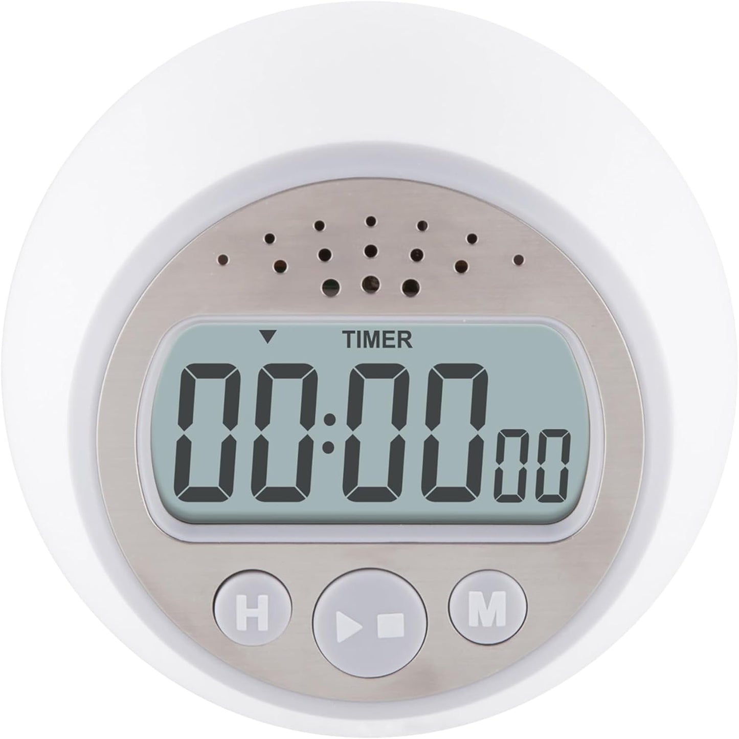 Digital Timer Counts Up and Down for School, Learning, Projects, and Kitchen Tasks, Super Loud Digital Timer, Gray