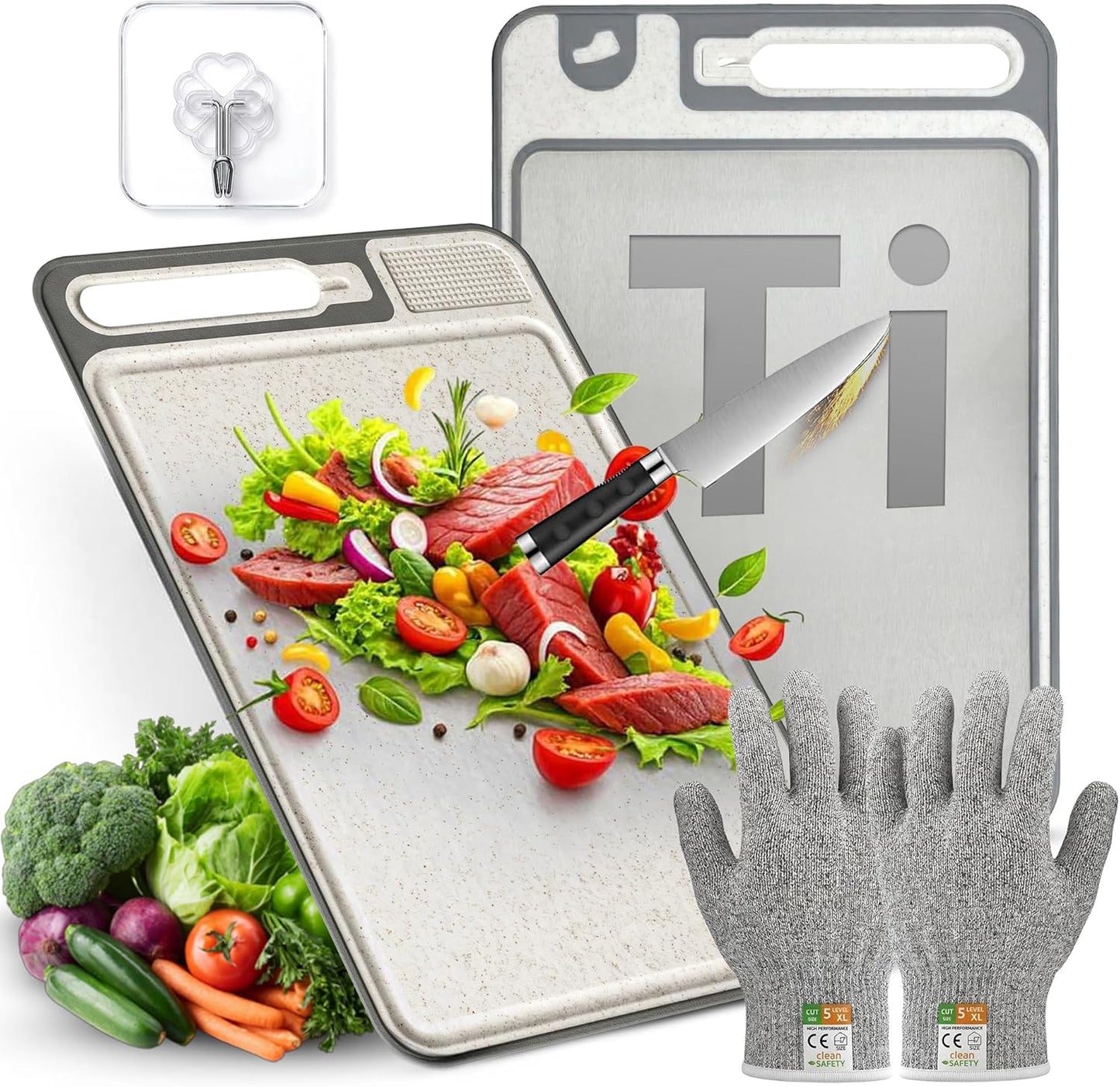Titanium Cutting board Parent (Veggie Chopper)