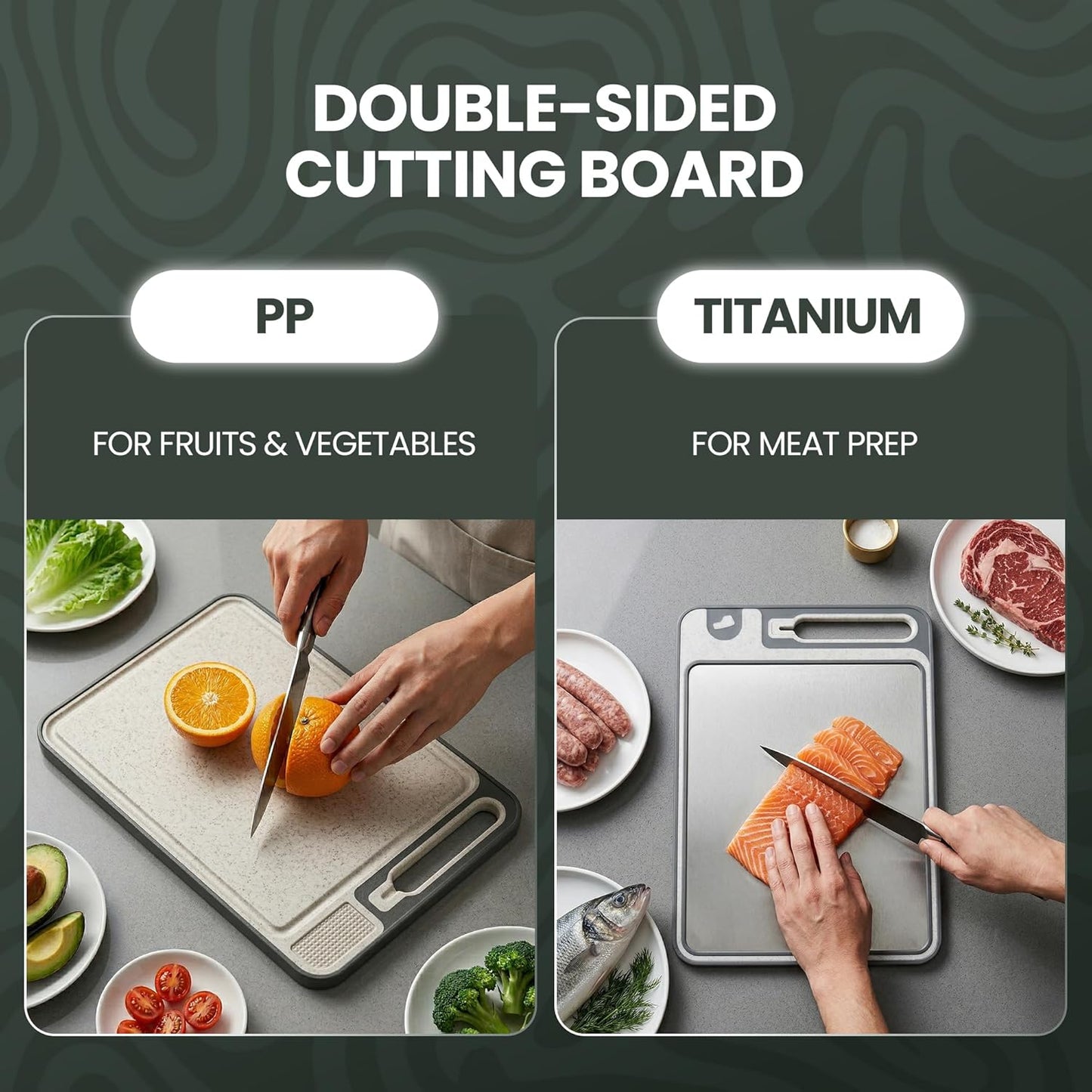 Titanium Cutting board Parent (Veggie Chopper)