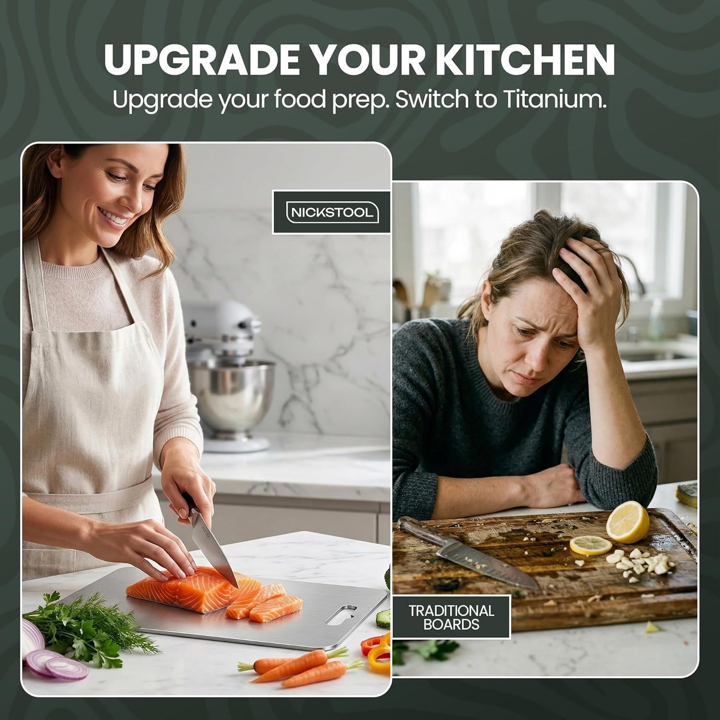 Titanium Cutting board Parent (Veggie Chopper)