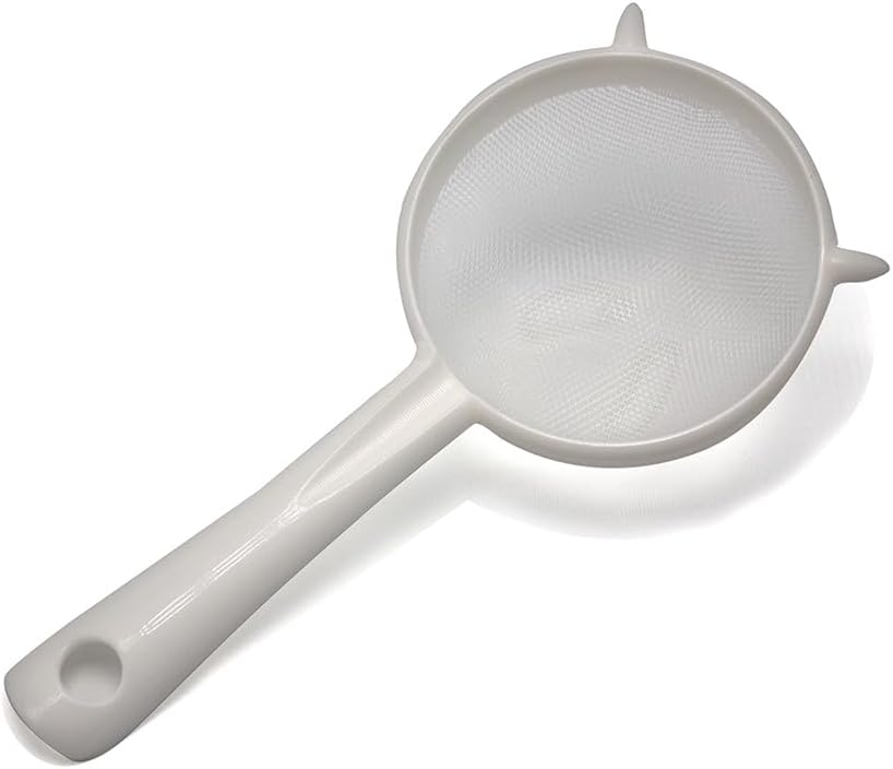 Nylon Mesh Strainer 2 Pack - Strain Your Wide Mouth Mason Jar Batches - Less Mess, Less Waste - Strain Your Water Kefir Grains - Homebrewing And Kitchen Essential - 2 Strainers - 3"