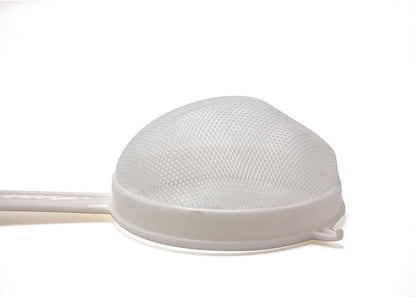 Nylon Mesh Strainer 2 Pack - Strain Your Wide Mouth Mason Jar Batches - Less Mess, Less Waste - Strain Your Water Kefir Grains - Homebrewing And Kitchen Essential - 2 Strainers - 3"
